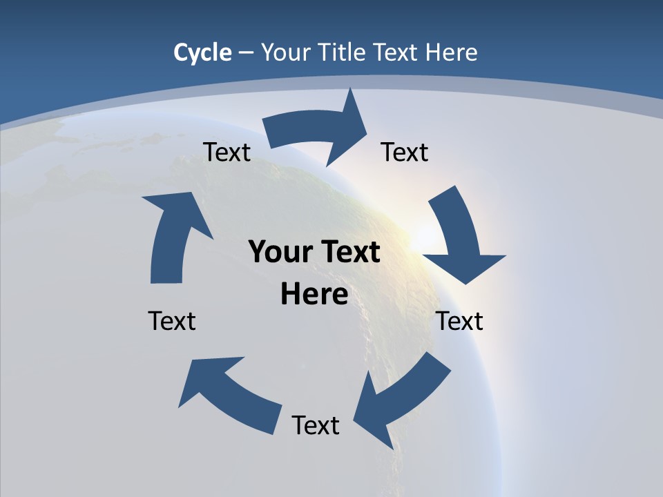 Sunbeams Eco Navigate PowerPoint Template