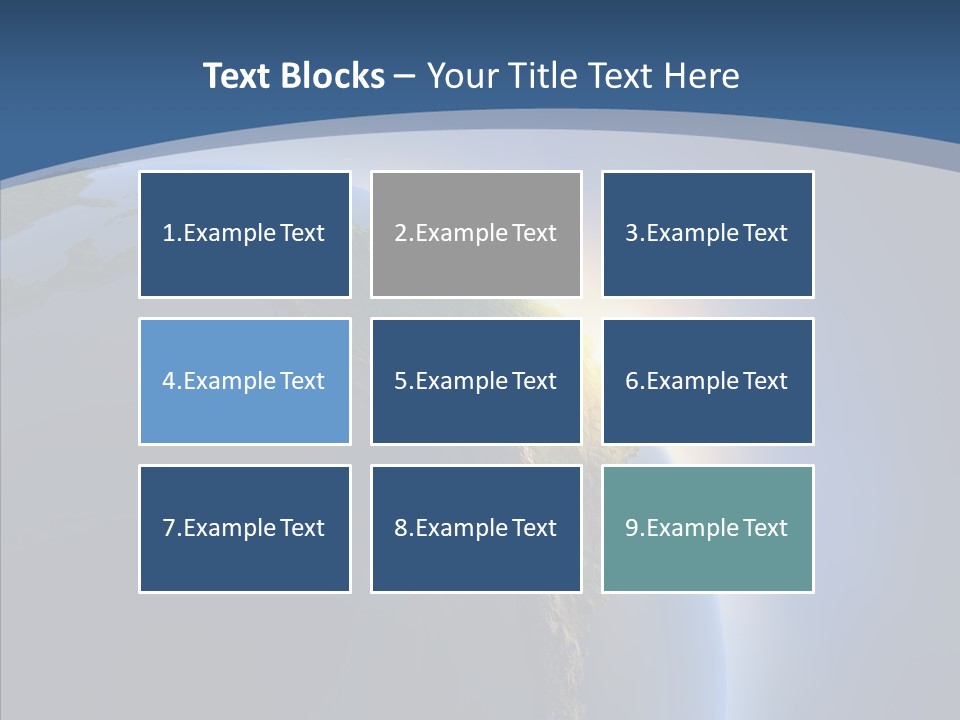 Sunbeams Eco Navigate PowerPoint Template