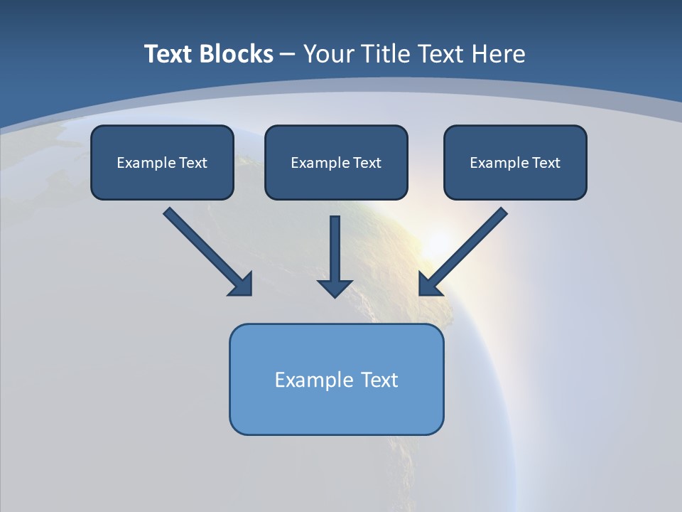 Sunbeams Eco Navigate PowerPoint Template