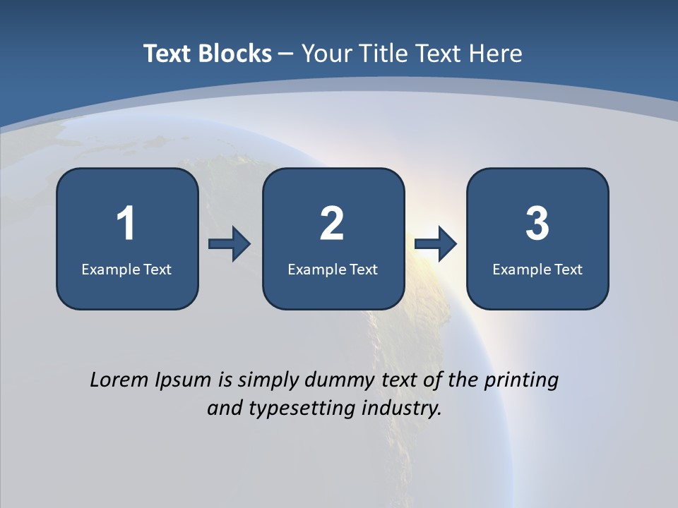 Sunbeams Eco Navigate PowerPoint Template