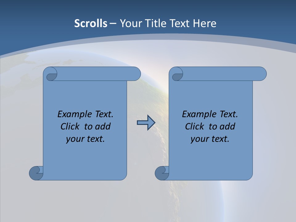 Sunbeams Eco Navigate PowerPoint Template