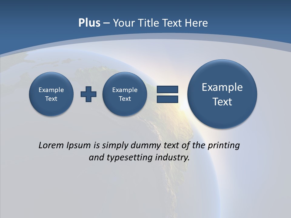 Sunbeams Eco Navigate PowerPoint Template