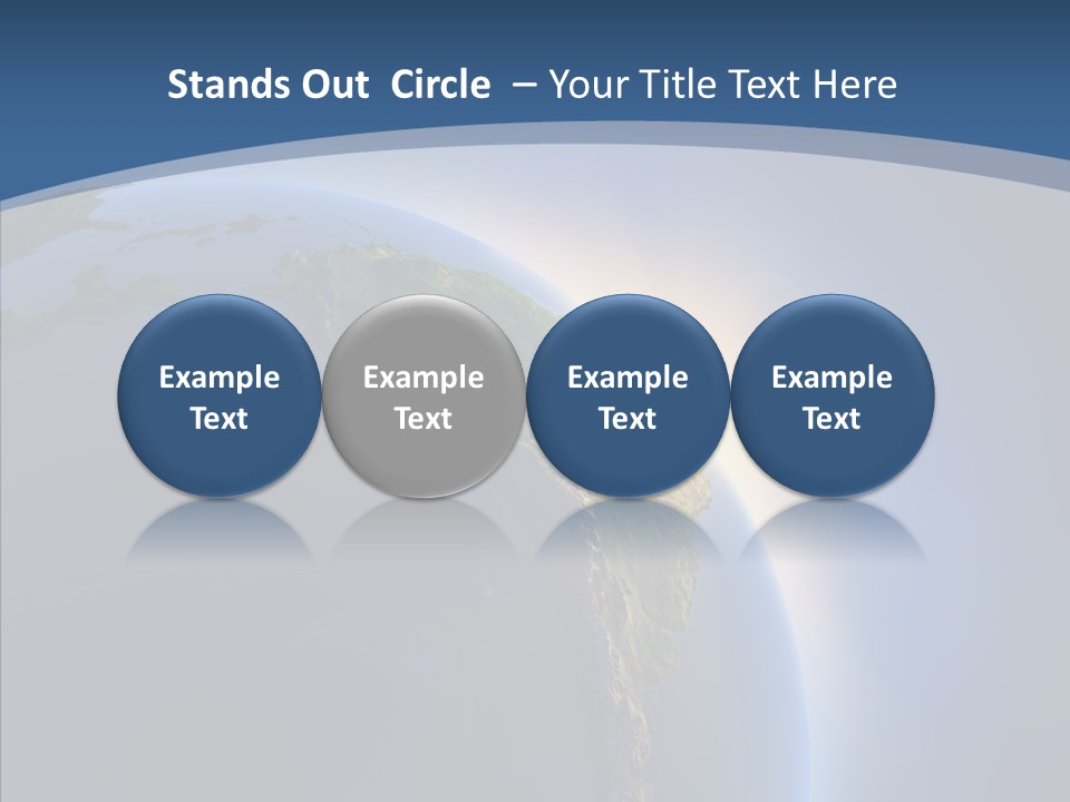 Sunbeams Eco Navigate PowerPoint Template