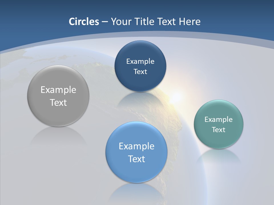 Sunbeams Eco Navigate PowerPoint Template