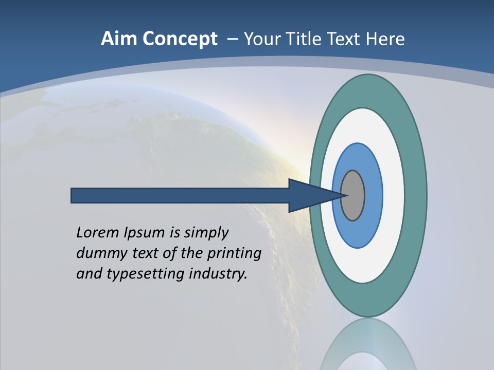 Sunbeams Eco Navigate PowerPoint Template