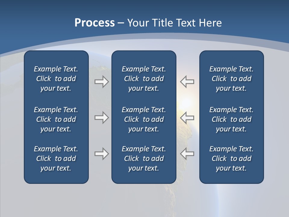 Sunbeams Eco Navigate PowerPoint Template
