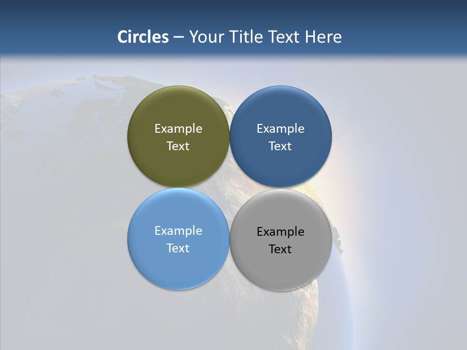 Ocean Sunrise Mediterranean PowerPoint Template