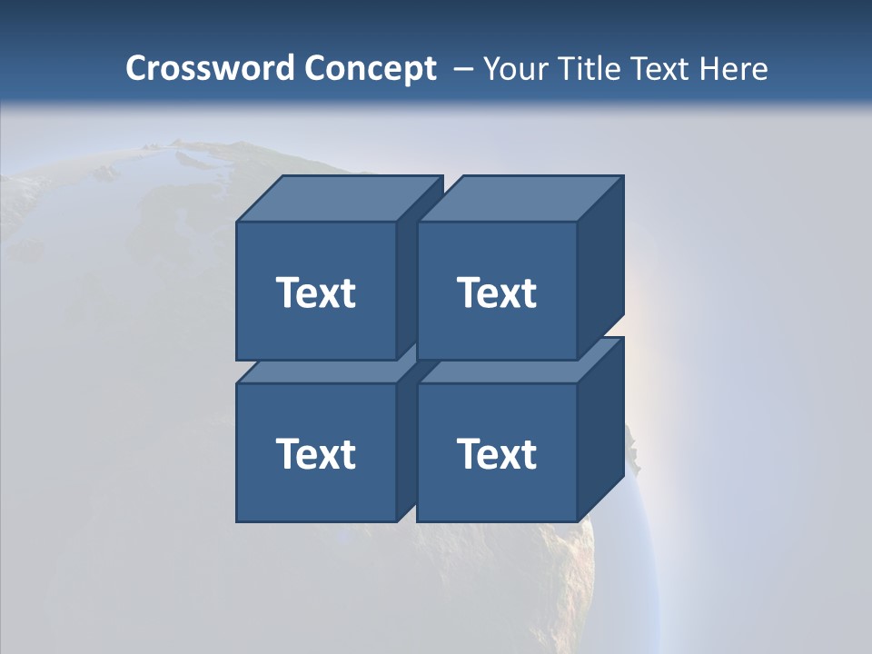 Ocean Sunrise Mediterranean PowerPoint Template