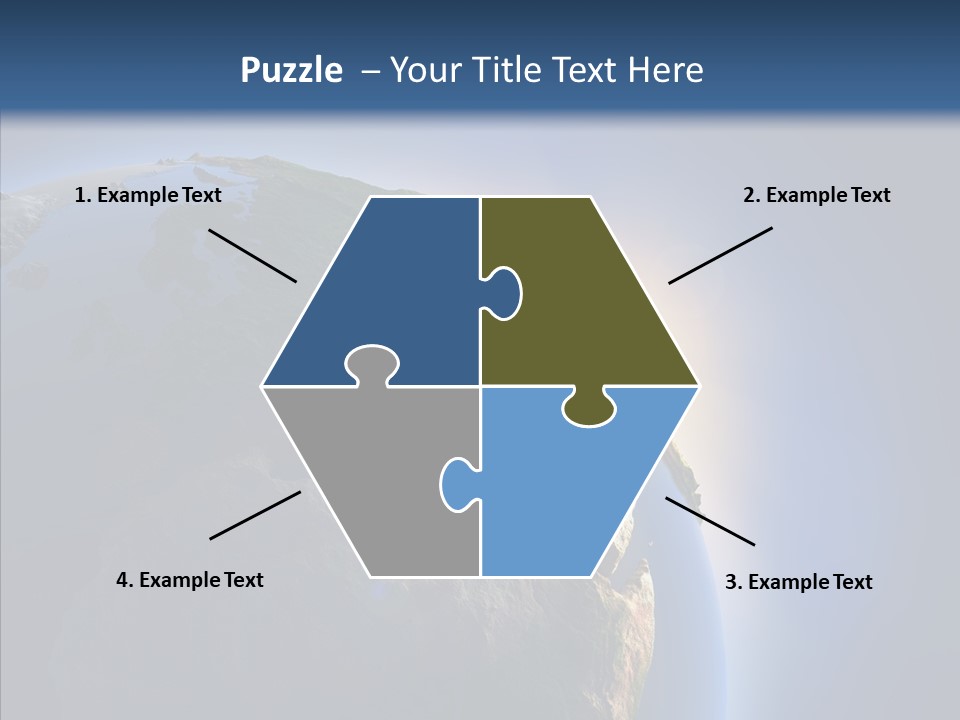 Ocean Sunrise Mediterranean PowerPoint Template
