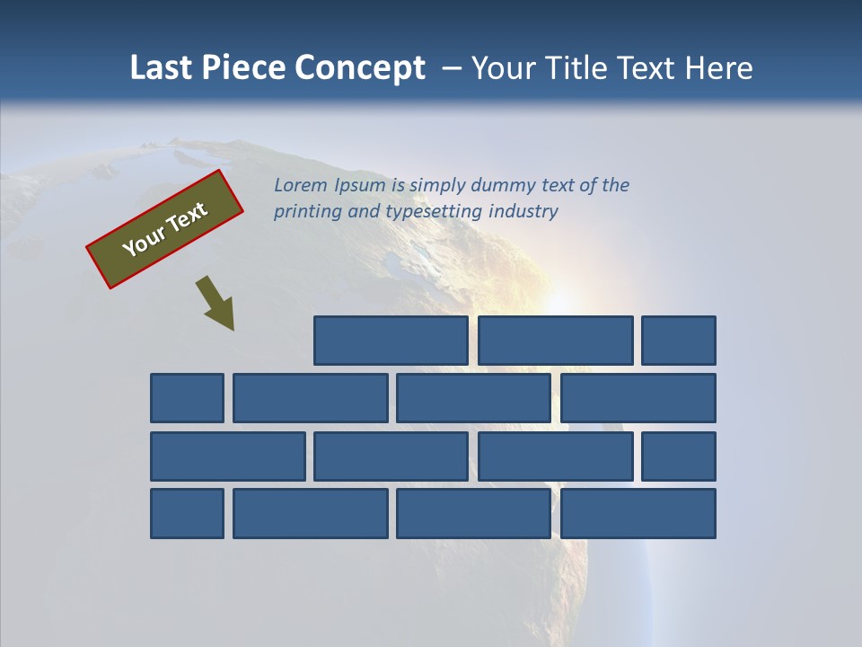 Ocean Sunrise Mediterranean PowerPoint Template