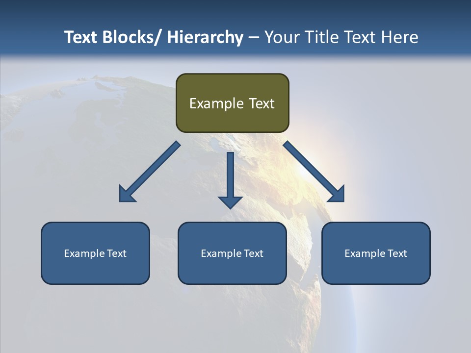 Ocean Sunrise Mediterranean PowerPoint Template
