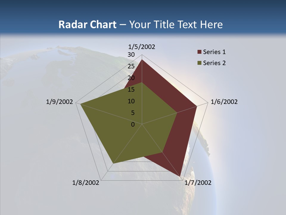 Ocean Sunrise Mediterranean PowerPoint Template