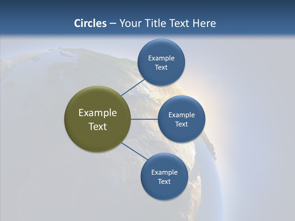 Ocean Sunrise Mediterranean PowerPoint Template