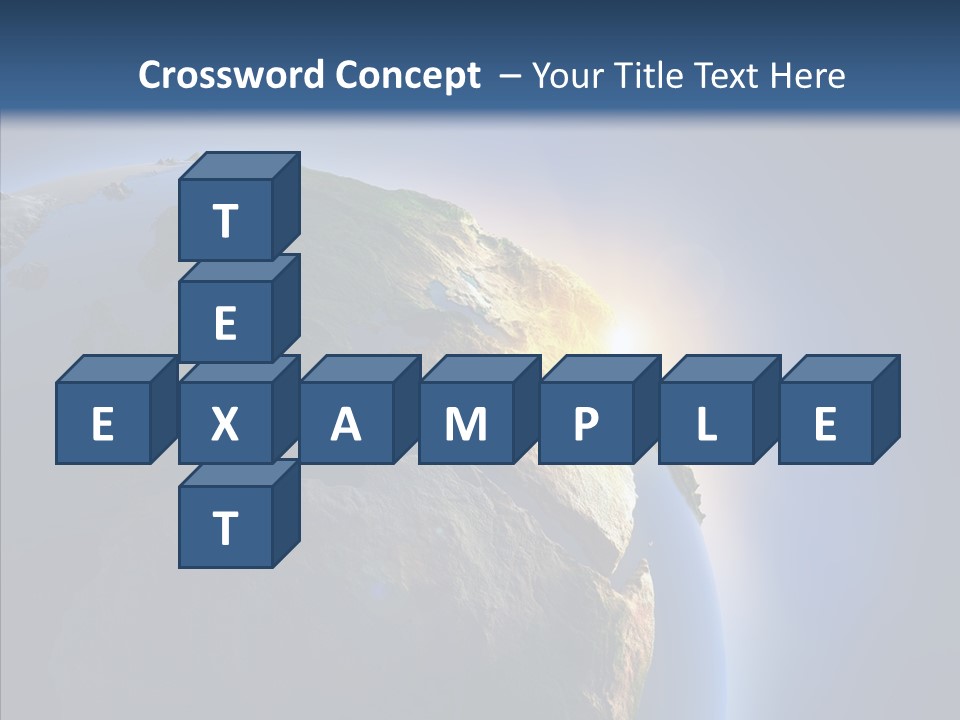 Ocean Sunrise Mediterranean PowerPoint Template