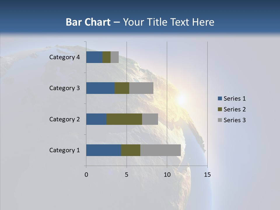 Ocean Sunrise Mediterranean PowerPoint Template