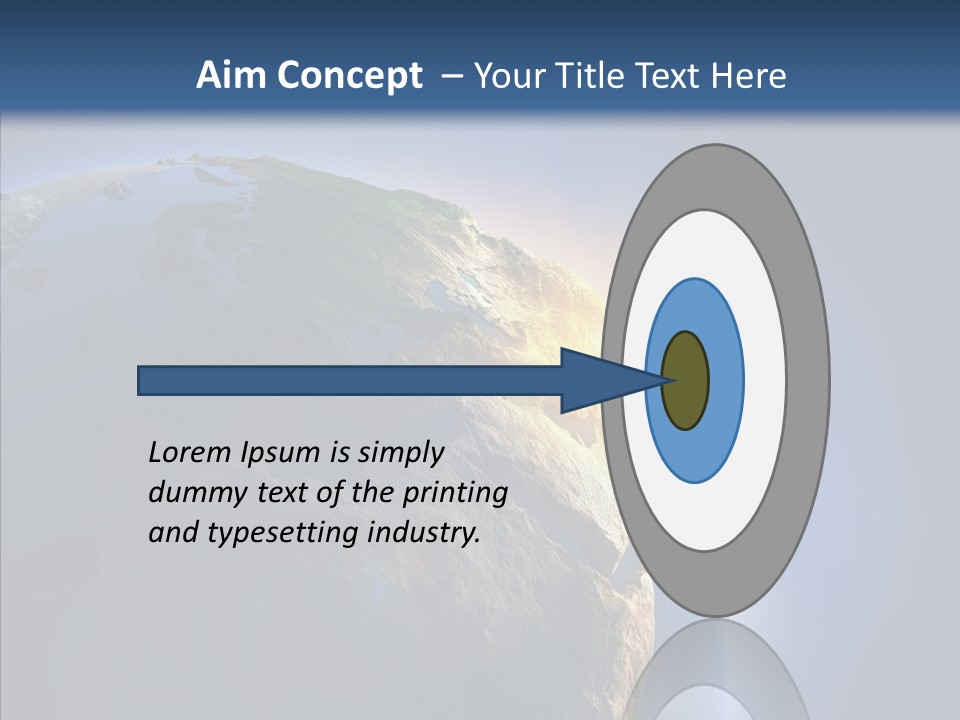 Ocean Sunrise Mediterranean PowerPoint Template