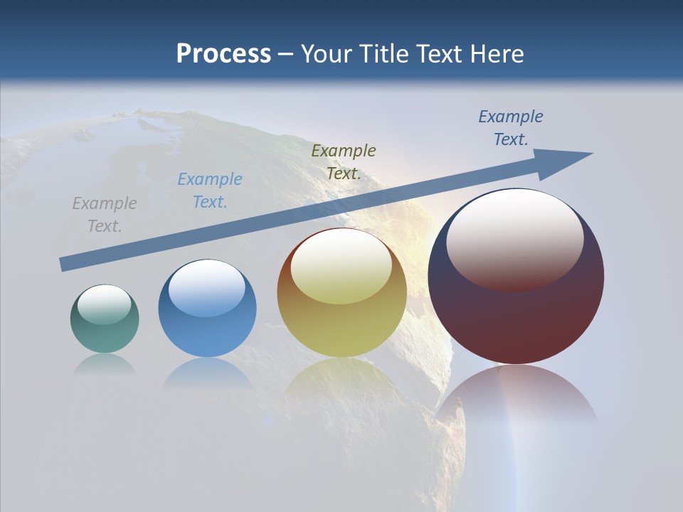 Ocean Sunrise Mediterranean PowerPoint Template