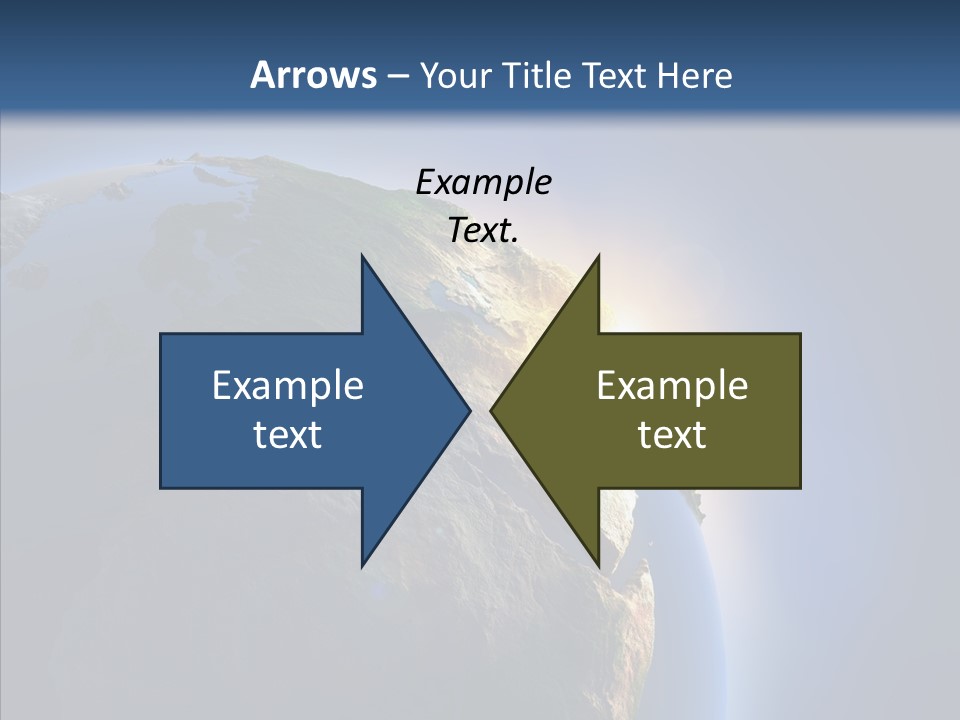 Ocean Sunrise Mediterranean PowerPoint Template