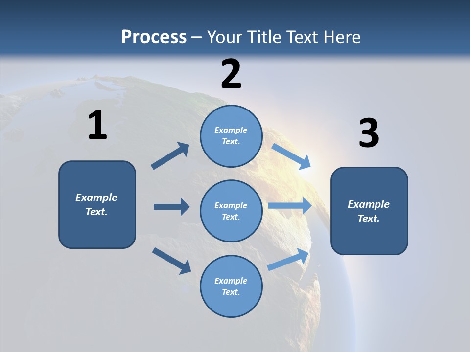 Ocean Sunrise Mediterranean PowerPoint Template