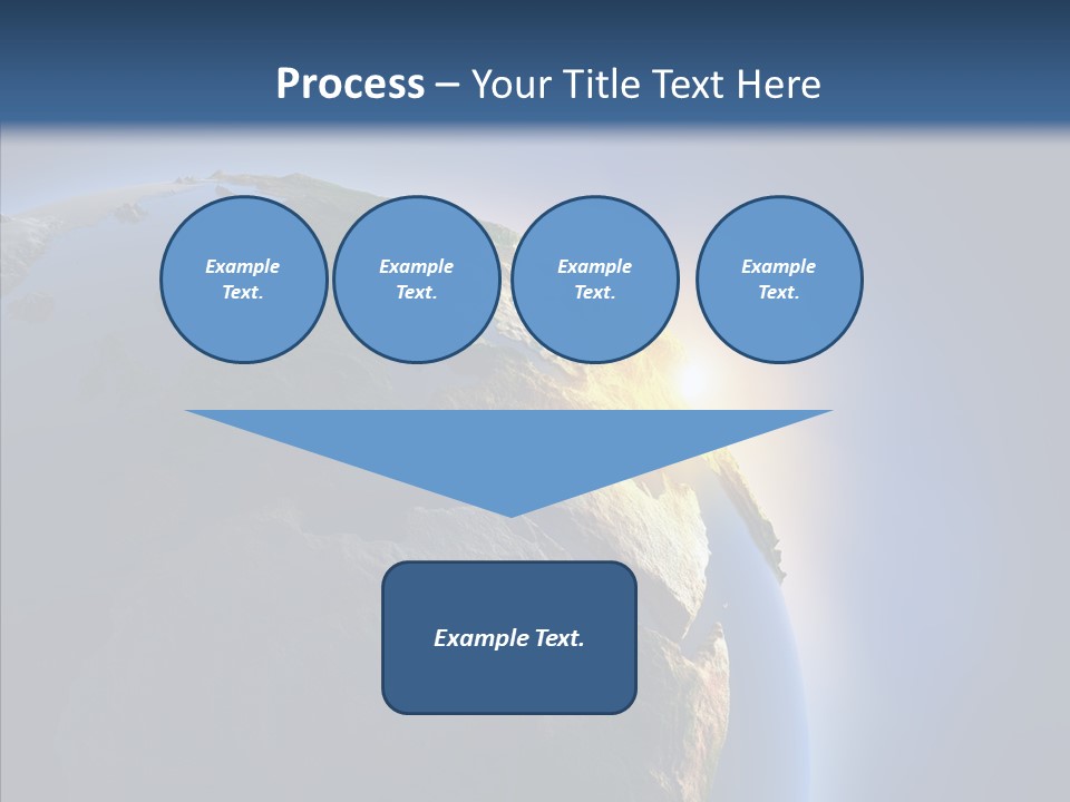 Ocean Sunrise Mediterranean PowerPoint Template