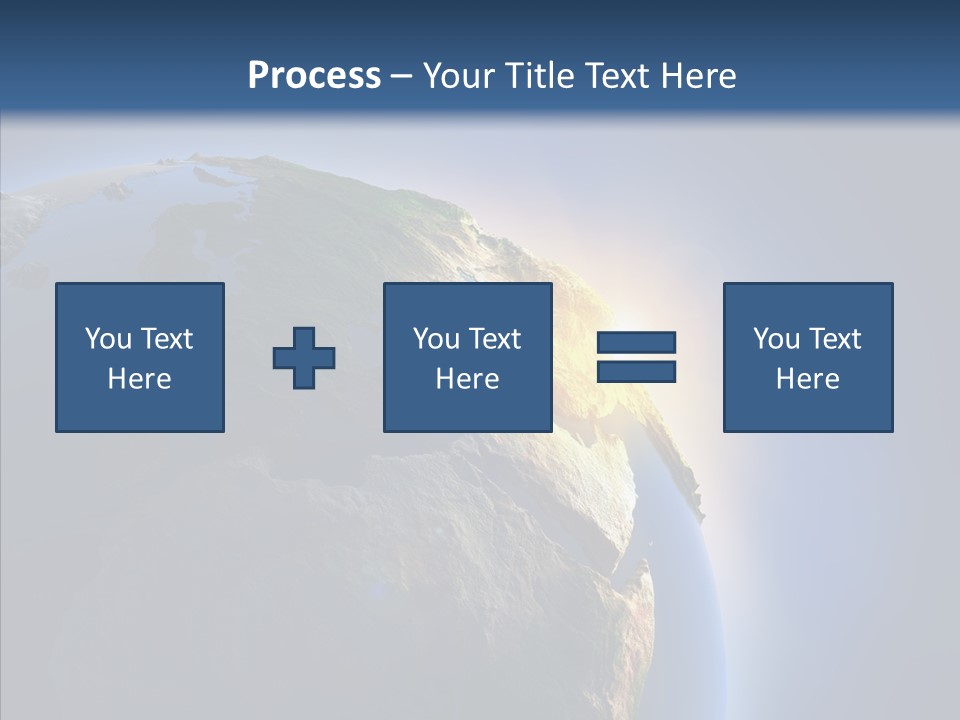 Ocean Sunrise Mediterranean PowerPoint Template