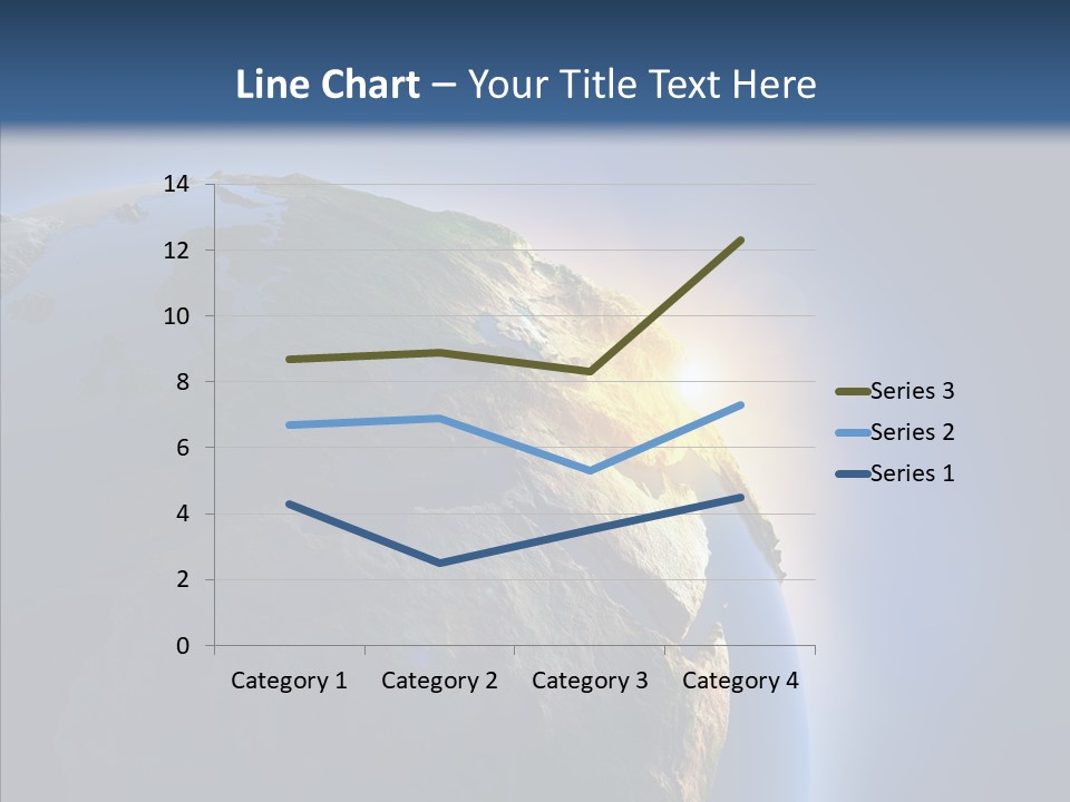 Ocean Sunrise Mediterranean PowerPoint Template