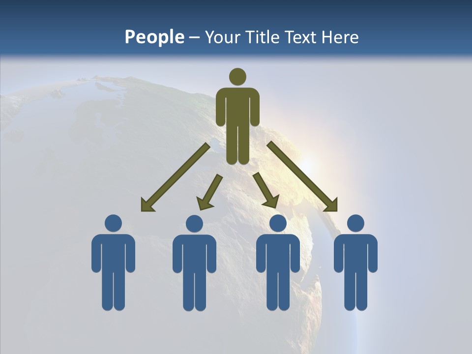 Ocean Sunrise Mediterranean PowerPoint Template