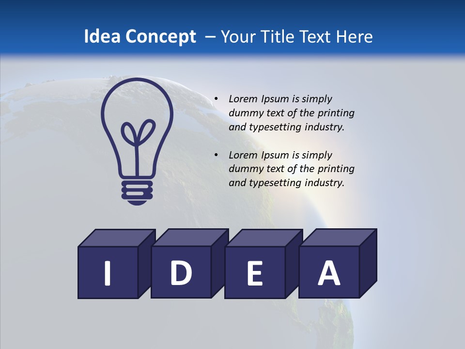 Space West Science PowerPoint Template