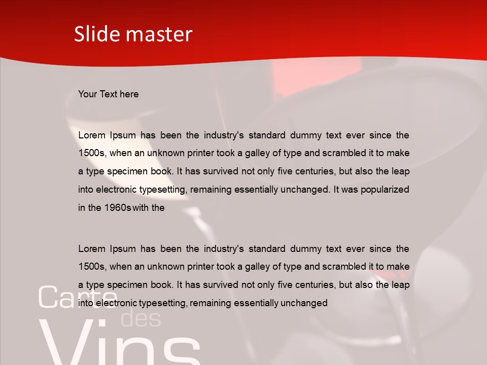 Alcoholic Vintage Clo Eup PowerPoint Template