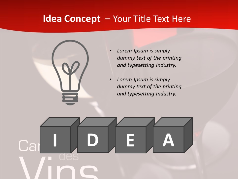 Alcoholic Vintage Clo Eup PowerPoint Template