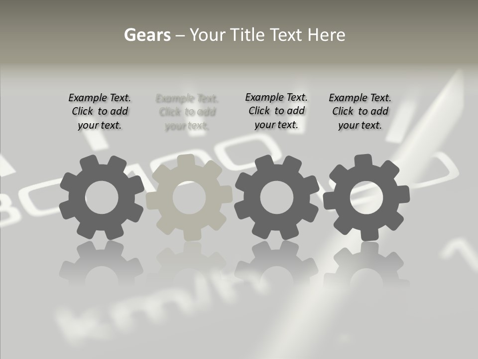 Fuel Giving Speedometer PowerPoint Template