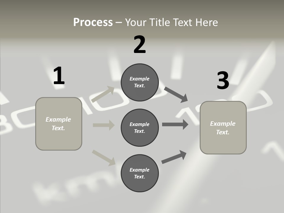 Fuel Giving Speedometer PowerPoint Template