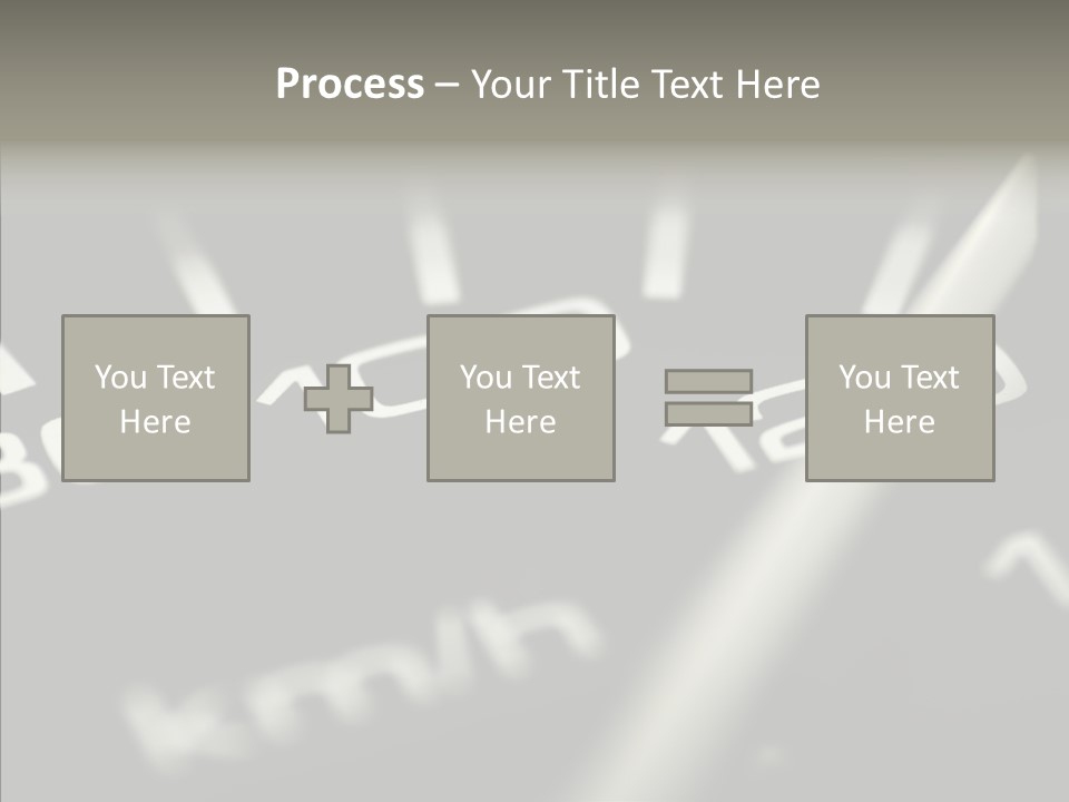 Fuel Giving Speedometer PowerPoint Template