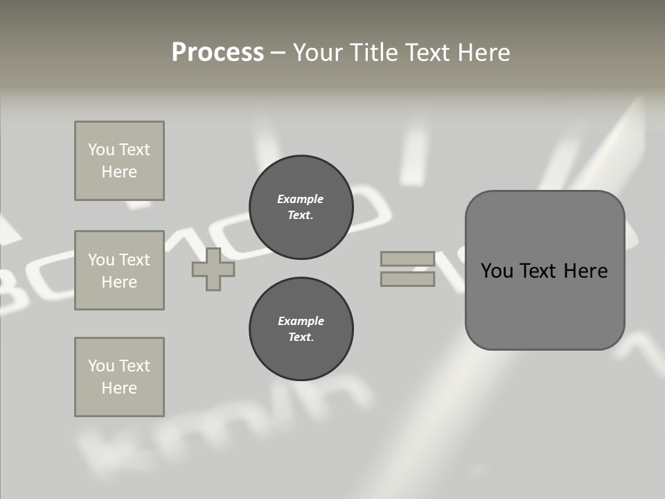 Fuel Giving Speedometer PowerPoint Template