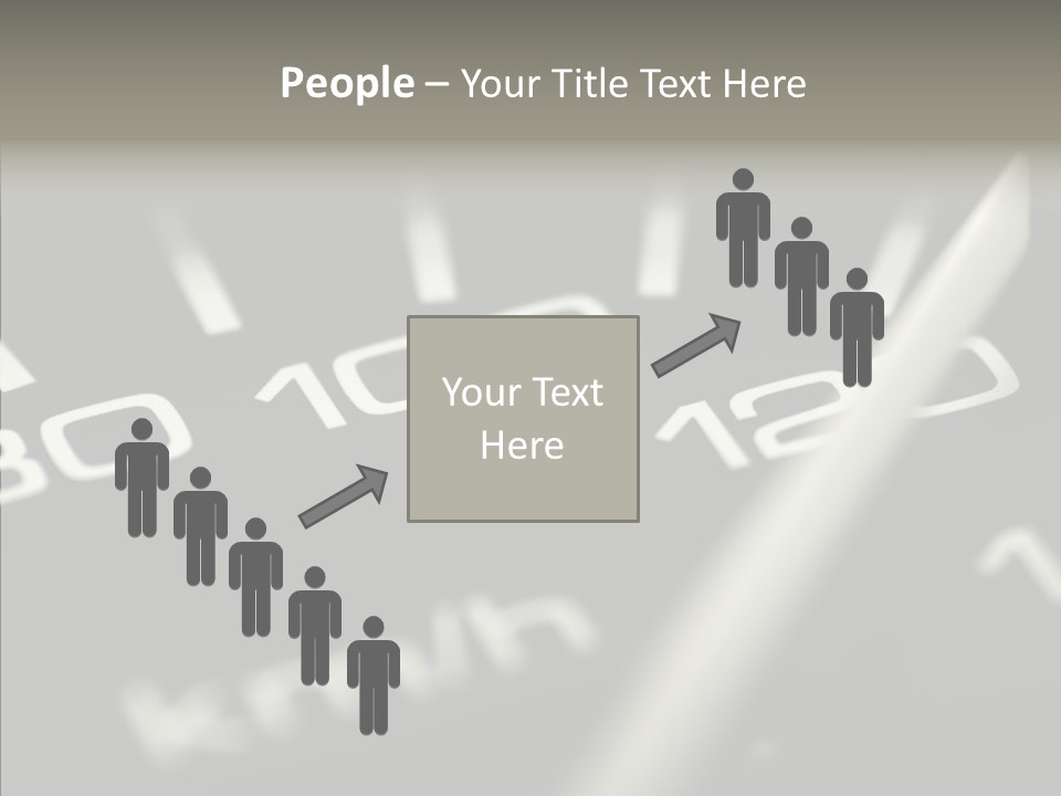 Fuel Giving Speedometer PowerPoint Template