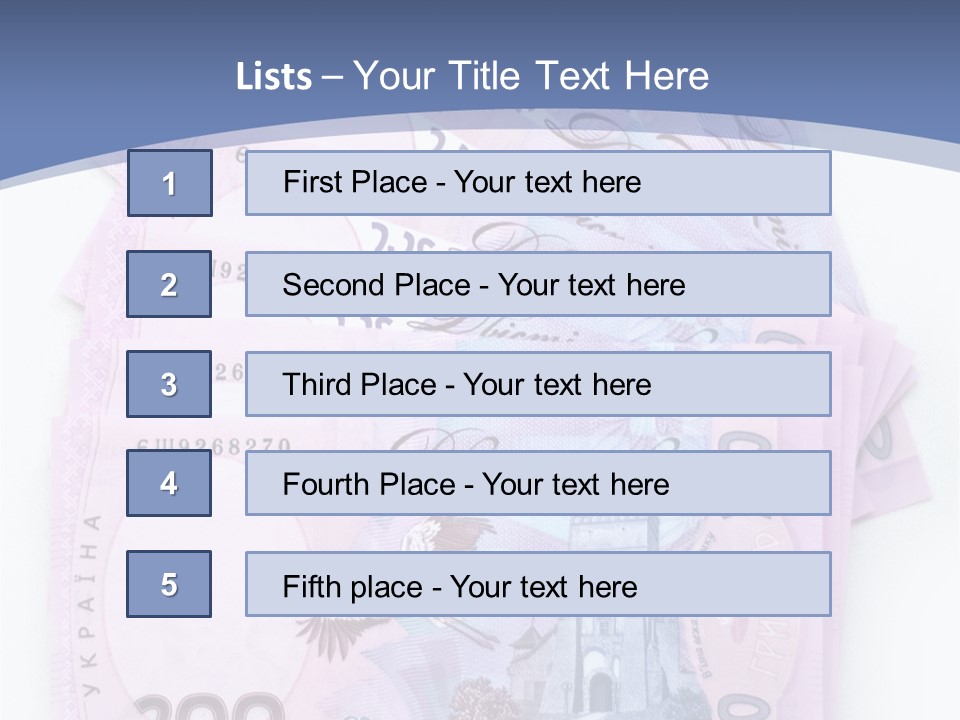 Two Hundred Cash Vacation PowerPoint Template