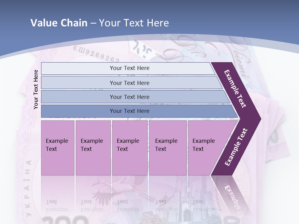 Two Hundred Cash Vacation PowerPoint Template