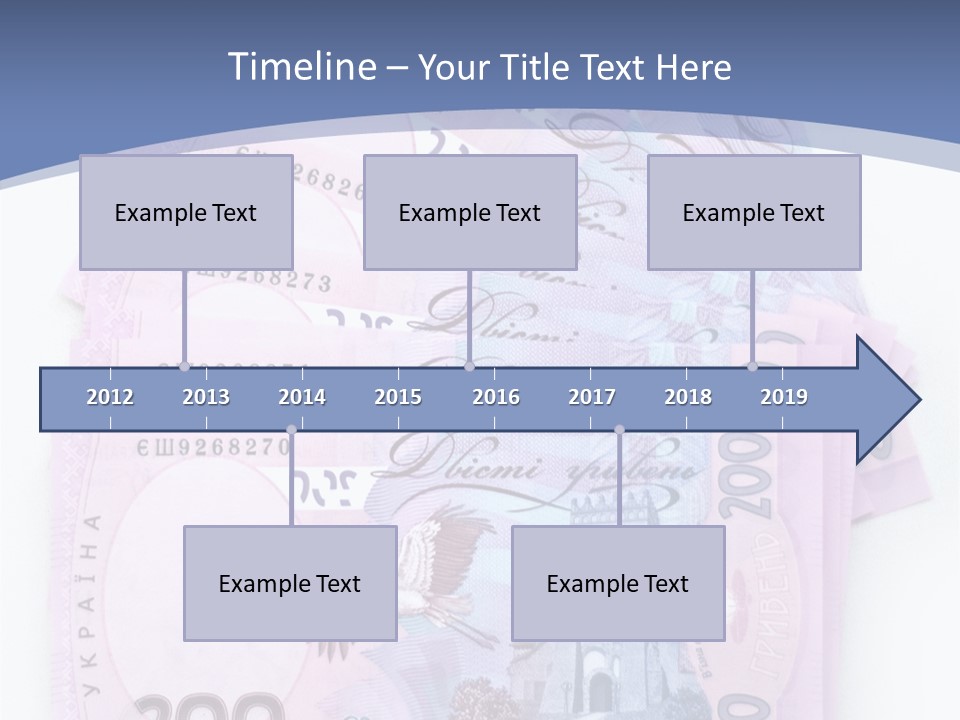 Two Hundred Cash Vacation PowerPoint Template