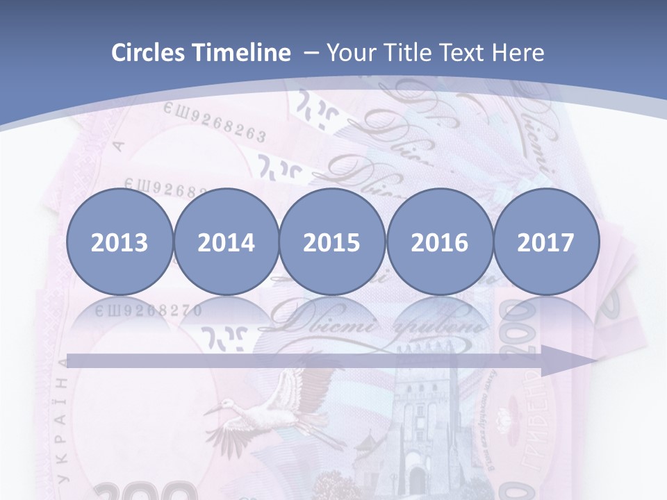 Two Hundred Cash Vacation PowerPoint Template