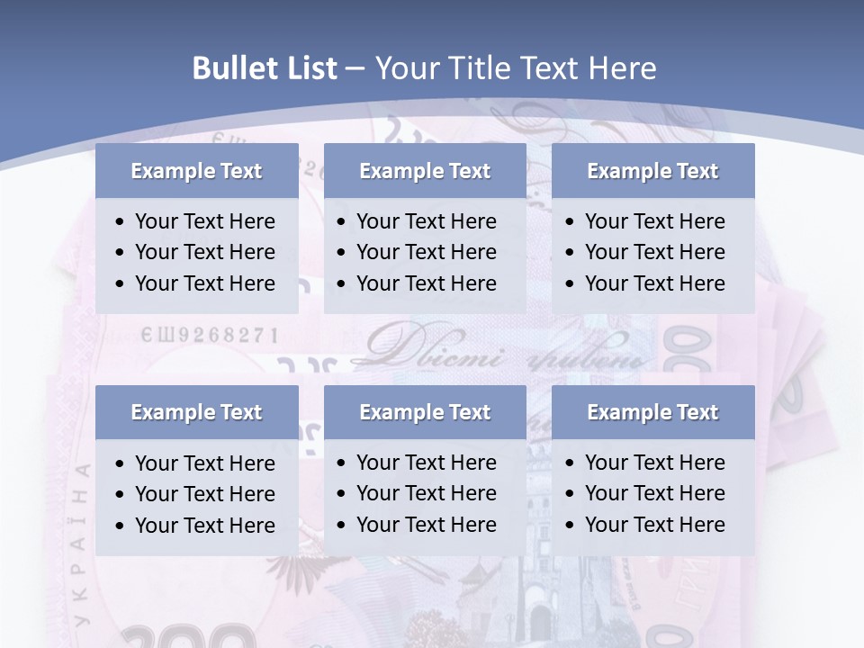 Two Hundred Cash Vacation PowerPoint Template