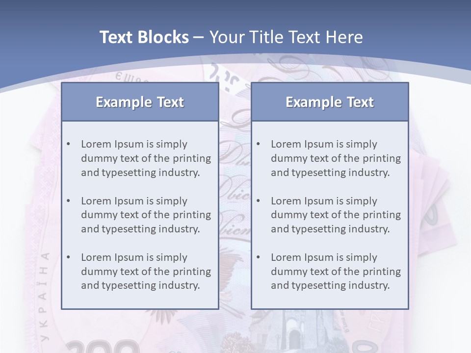 Two Hundred Cash Vacation PowerPoint Template