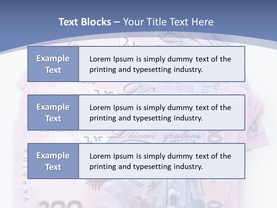 Two Hundred Cash Vacation PowerPoint Template