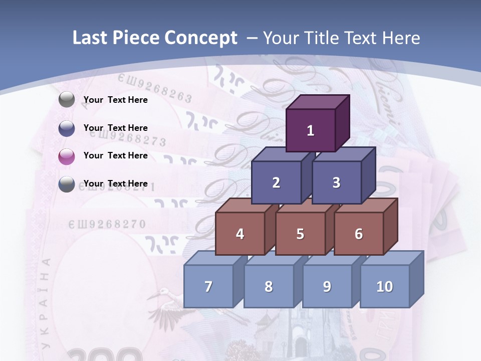 Two Hundred Cash Vacation PowerPoint Template