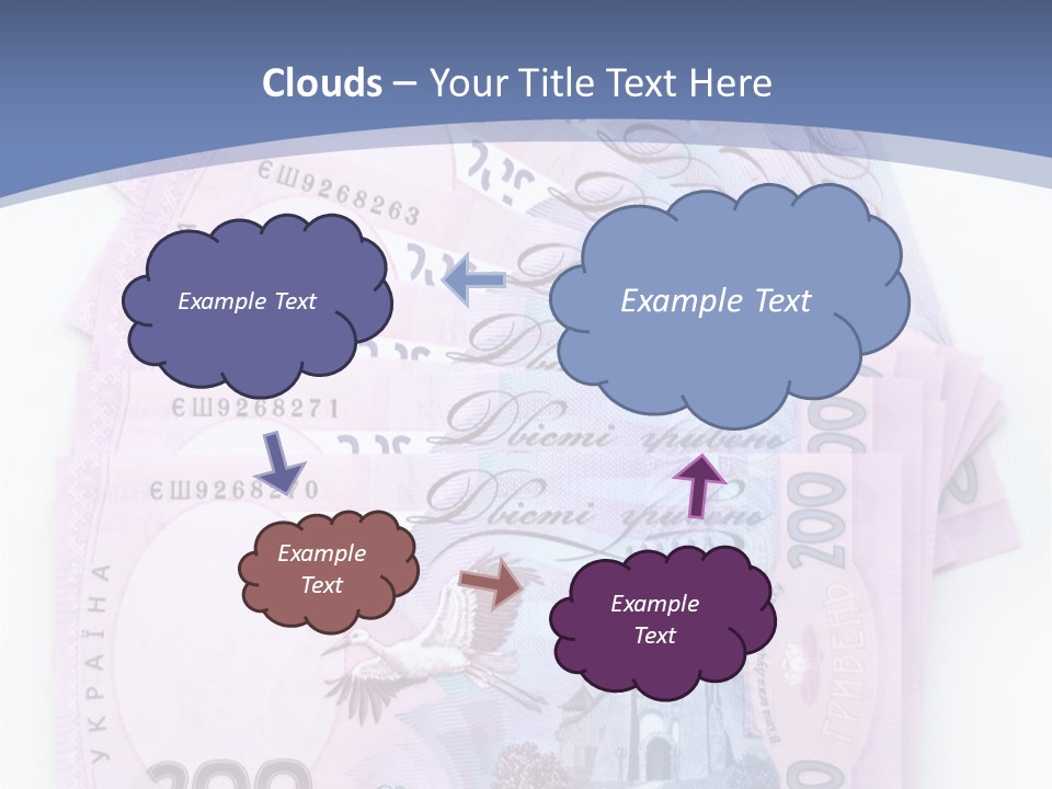 Two Hundred Cash Vacation PowerPoint Template