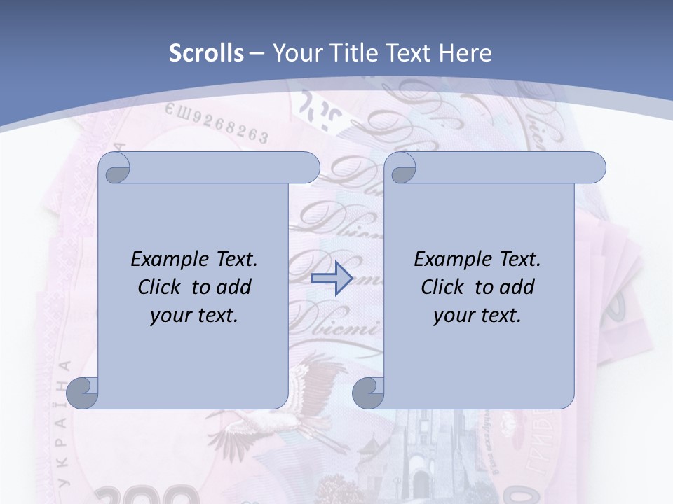 Two Hundred Cash Vacation PowerPoint Template