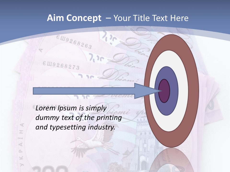 Two Hundred Cash Vacation PowerPoint Template