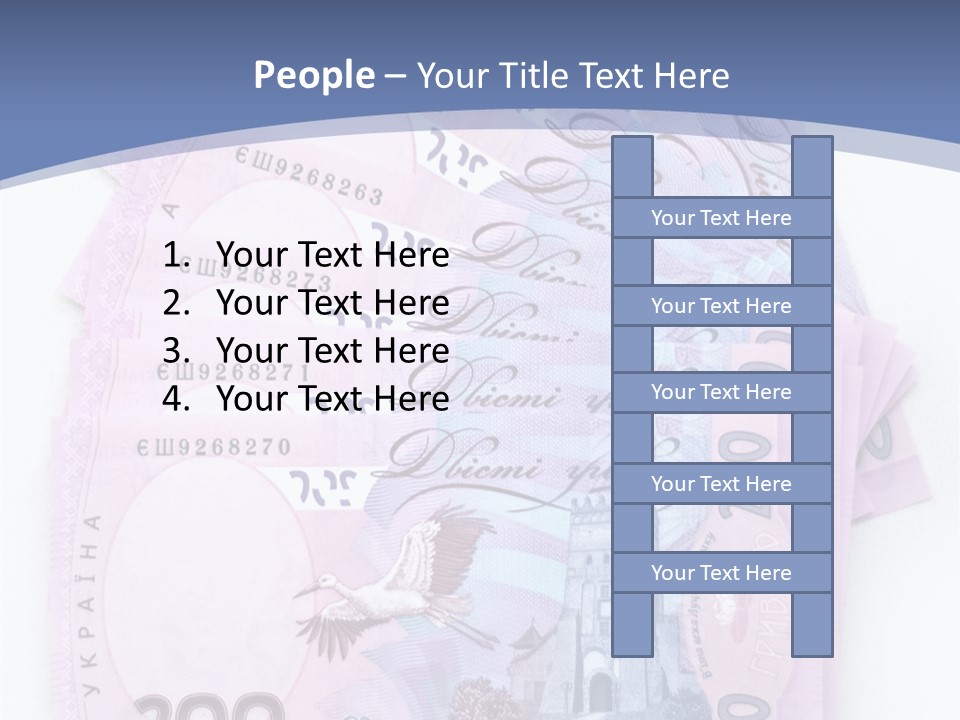 Two Hundred Cash Vacation PowerPoint Template