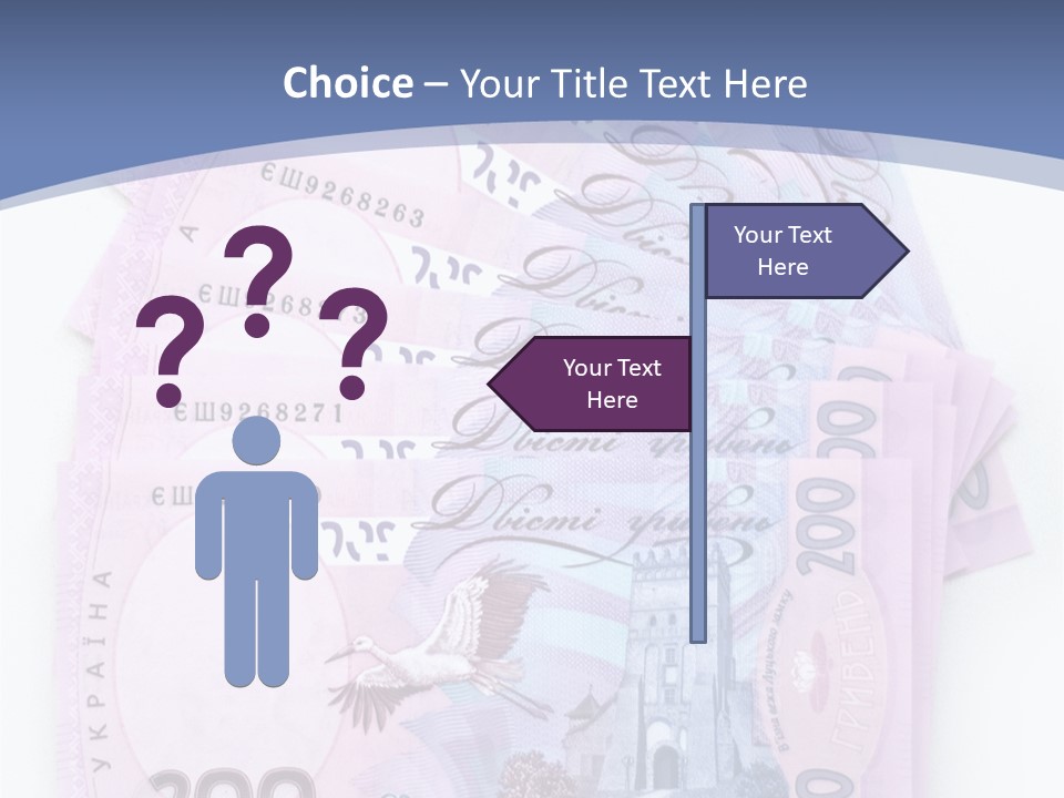 Two Hundred Cash Vacation PowerPoint Template