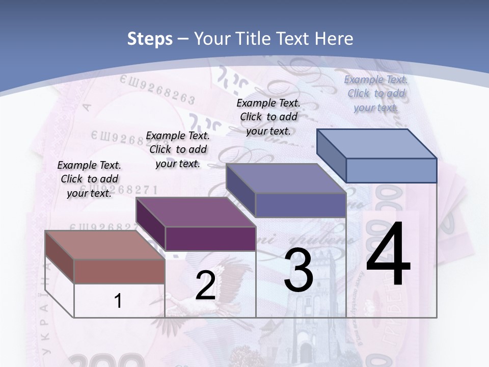 Two Hundred Cash Vacation PowerPoint Template