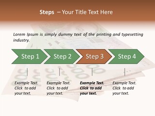 Grivna Economy Foreign PowerPoint Template